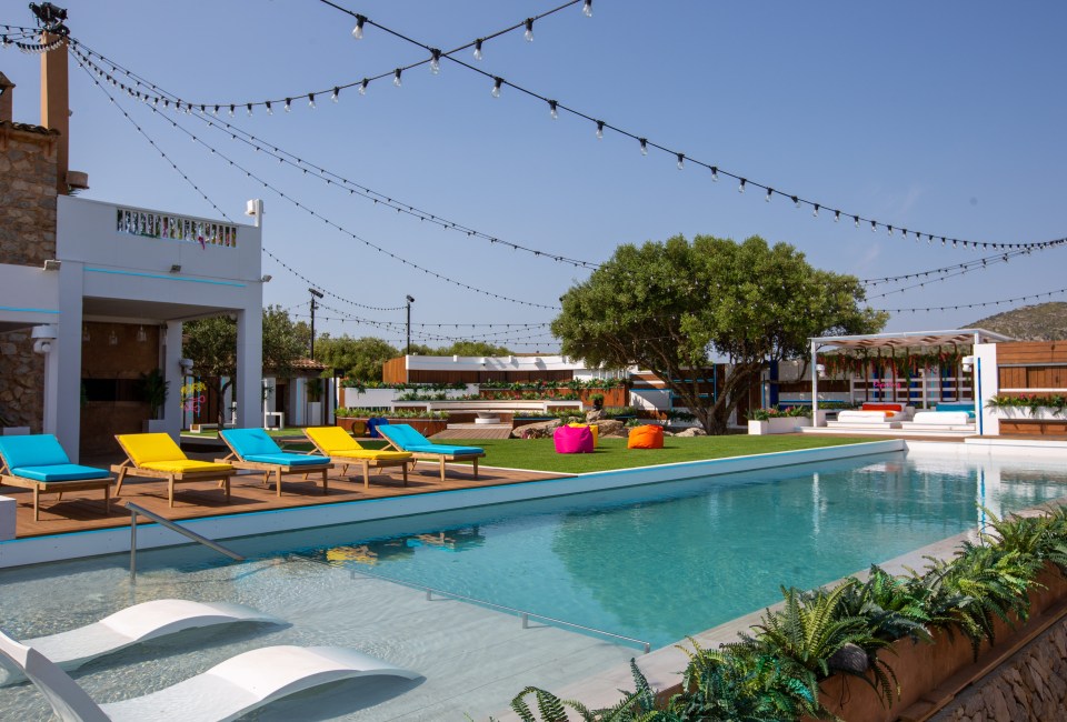The Love Island villa in Majorca.