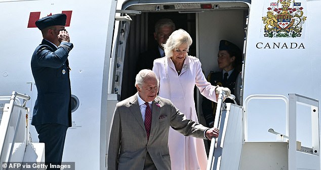 King Charles III and Queen Camilla arrived in Ottawa yesterday for an historic visit to the country's capital - the first by Charles as its head of state - to formally open parliament on Tuesday