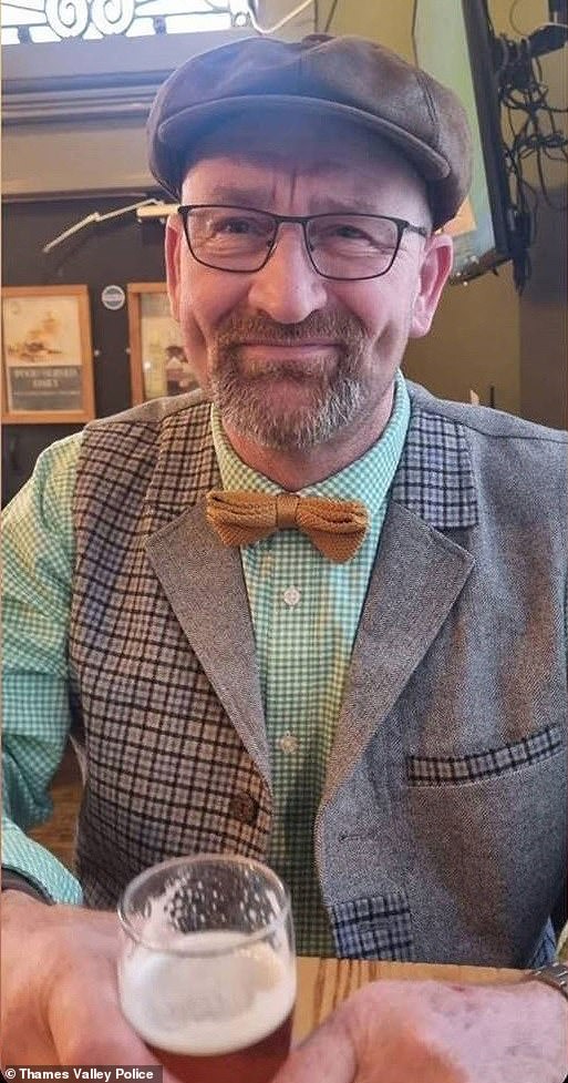 Dave Chester (pictured), 57, was killed after the ex-RAF base went up in flames earlier this month
