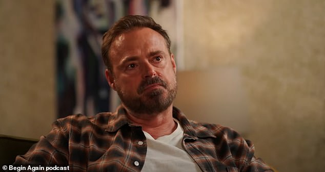 Speaking to guest Jamie Theakston (pictured) about their respective cancer journeys, she explained: 'Some people were like "You were quite extreme" because I was like I need to make sure everyone is alright if I die, will, letters'