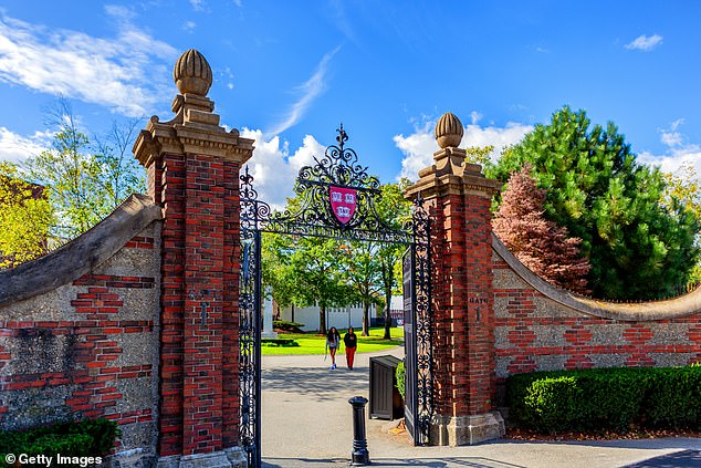 Those who already have a student visa appointment have been urged to keep it as the halt only applies to new interviews for applicants. (Pictured: 2023 image of Harvard University campus)