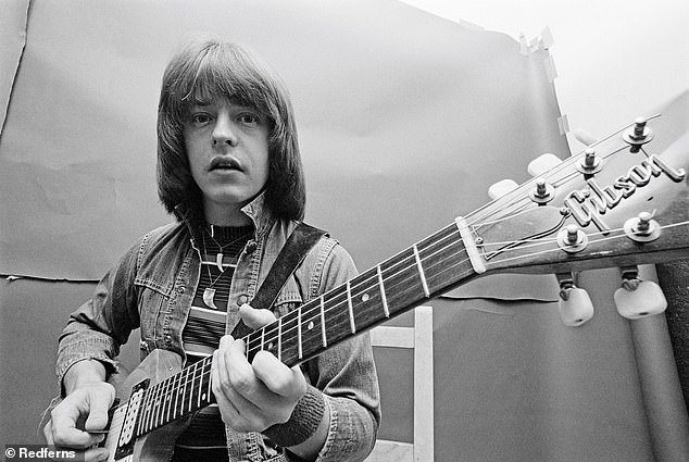 Derringer's legacy extends beyond his music, entertaining fans with his signature energy and talent,' Wilson wrote in a statement honoring his close friend of many years; pictured June 1976 in Willimantic, Connecticut