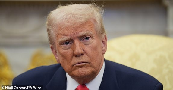 File photo dated 12/03/25 of US President Donald Trump. Holidaymakers in countries hit hardest by Donald Trump's trade tariffs are shunning America for their trips abroad, while UK and US travellers are increasingly choosing to staycation amid economic worries, according to hotel search site Trivago. Issue date: Tuesday May 27, 2025. PA Photo. See PA story CITY Trivago . Photo credit should read: Niall Carson/PA Wire