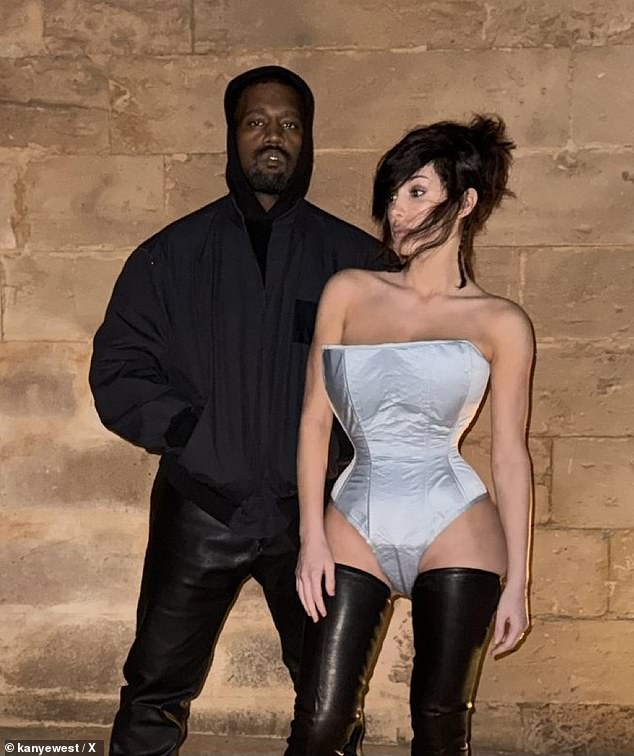 On Tuesday, the 30-year-old model — who has been married to the rapper, 47, for over two years — shared a triptych of thirst traps, wearing nothing but sheer pantyhose and a fishnet top that was completely see-through.