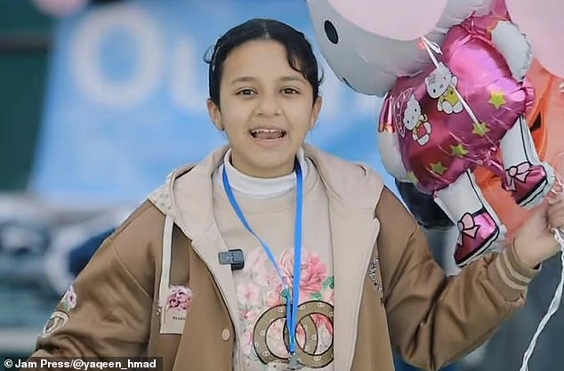 Yaqeen regularly shared videos of her work with Ouena collective, a Gaza-based non-profit organisation for humanitarian relief.