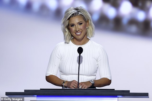 Savannah Chrisley took her parents' plight to the stage of the 2024 Republican National Convention in Milwaukee, Wisconsin