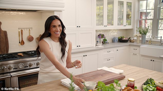 Meghan added that the 'mom moments' push her to success in the business world, with plans in the future ranging from home goods to fashion