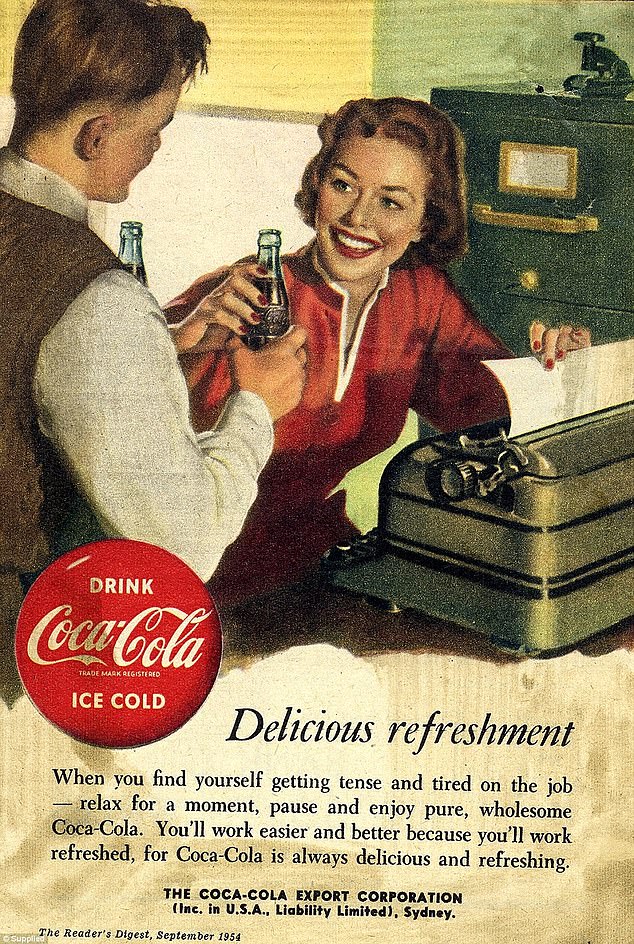 Coca-Cola targeted women in the 1950s with slogans like 'refresh yourself while shopping' and 'take some home for the family'