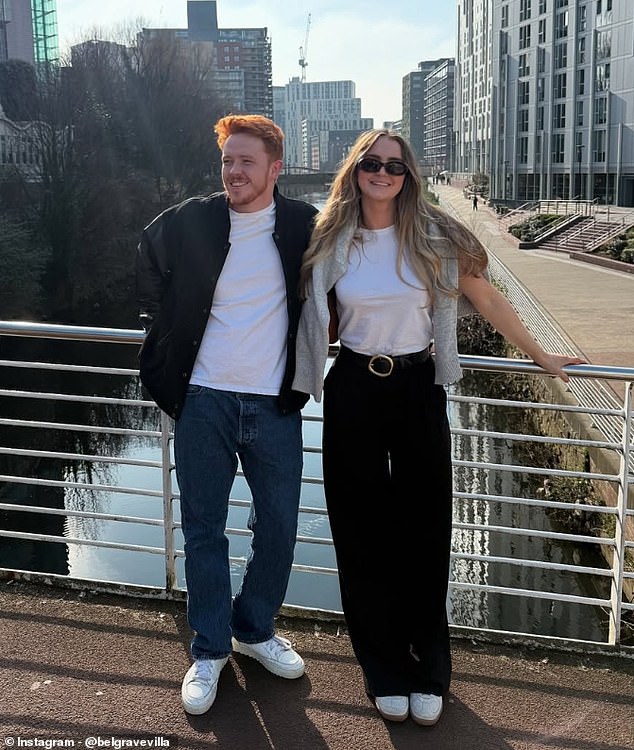 Milly added that she doesn't pretend to be an expert, saying: 'We are doing it together, Louis has got the experience and I'm learning from him. I'm enjoying it.'