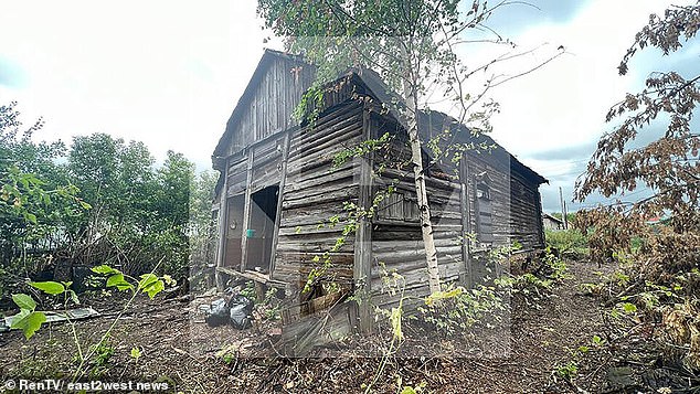 Vaschenko confessed to investigators that he broke both her arms and legs 'to stop her crying' as he raped her in an abandoned house (pictured)