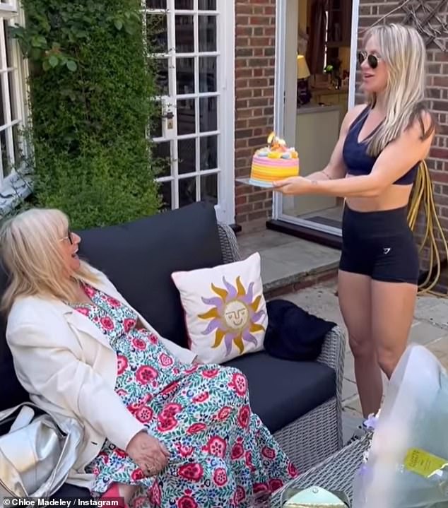Two weeks ago Judy looked incredible as she celebrated her 77th birthday with her family