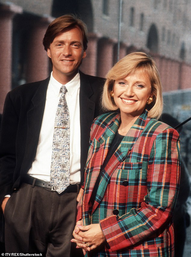 Richard and Judy first met back in the Eighties while working at ITV Granada Television, before going on to tie the knot in 1986 (pictured in 1989)
