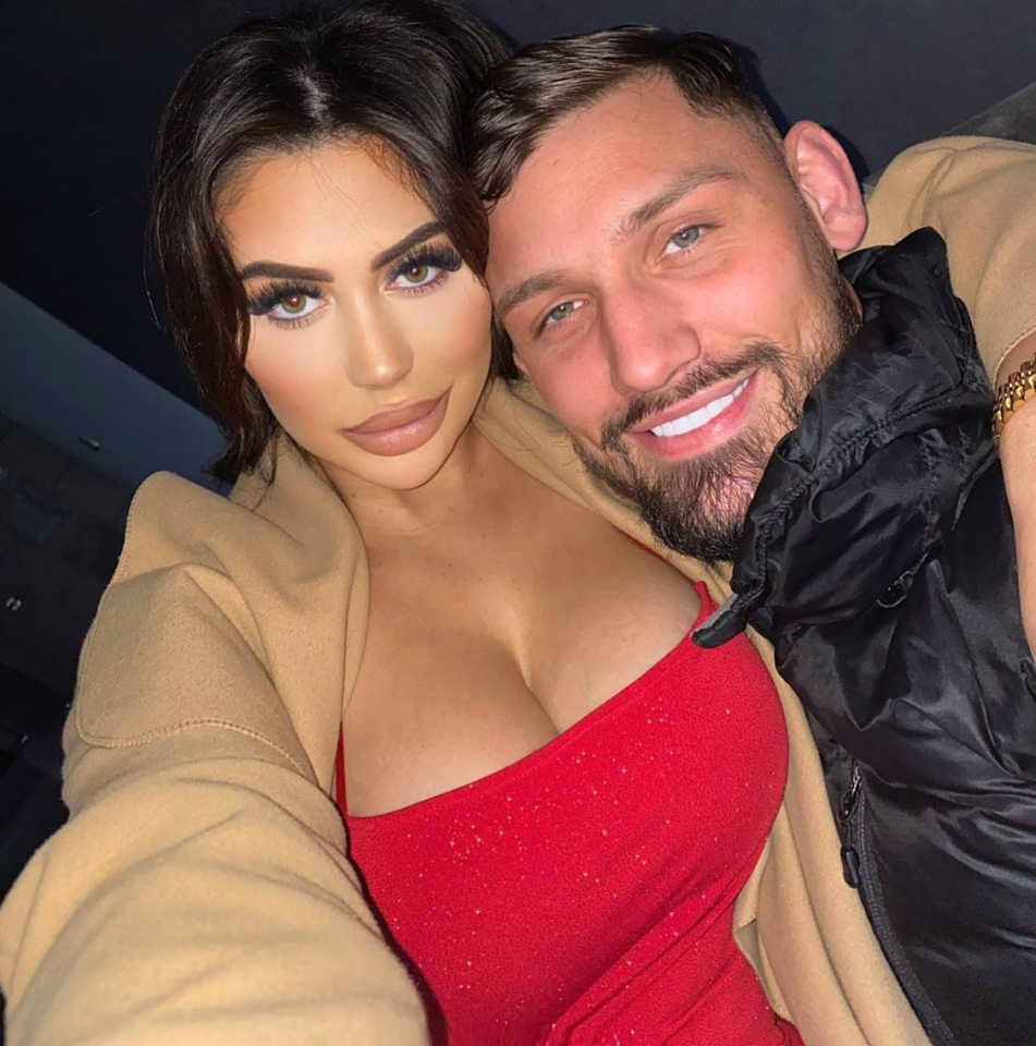 Chloe Ferry and Johnny Wilbo in a selfie.