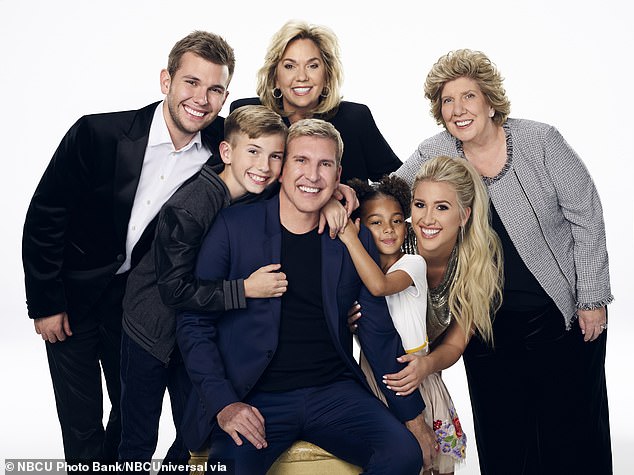 The couple famously starred in the television show 'Chrisley Knows Best' and several spin-offs