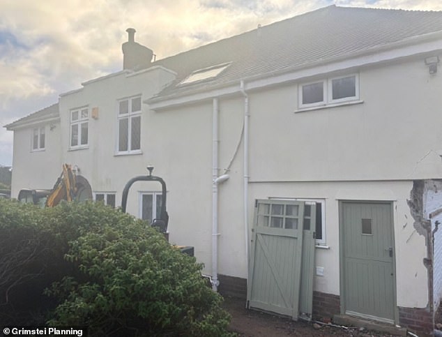 Dublin has decided to level the house and start from scratch after the Aston Villa striker said the 'poor physical condition' of the building meant it would be cheaper to build a new property