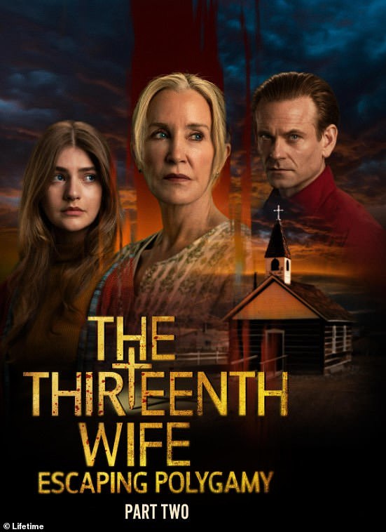 The actress appeared on GMA to discuss her role in 'The Thirteenth Wife: Escaping Polygamy', a two-part Lifetime movie set to premiere May 31 and June 1