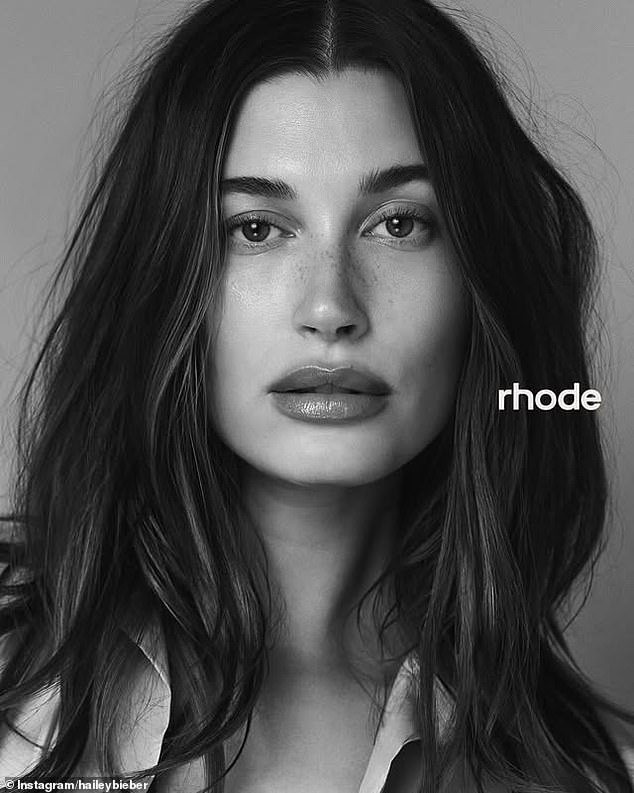 In the post, Bieber also thanked her dedicated team at rhode and acknowledged that she 'couldn't have done it' without their help