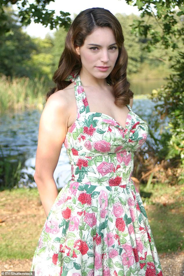 Pictured: Kelly Brook appearing in ITV's Marple in 2006