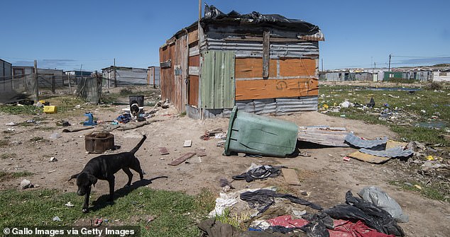 Pictured: Kelly Smith's home where she lived with Joshlin in Saldanha, South Africa