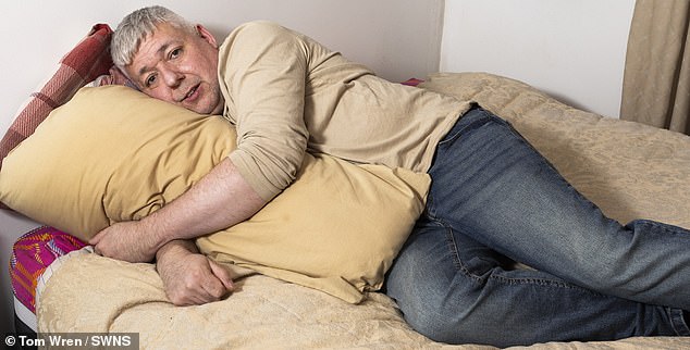 According to Andrew (pictured) he has always 'felt different', and has always been 'timid and quiet'