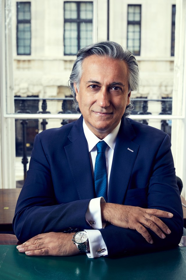 Portrait of Dr. Khan.