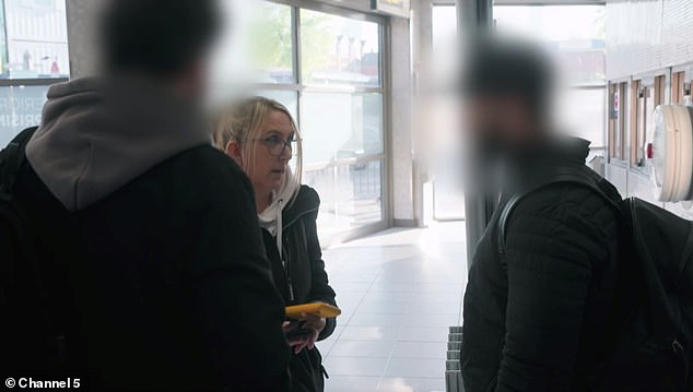 A TfL investigator speaks to a man who owed more than £3,500 in unpaid ticket costs after avoiding charges for over a year