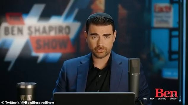The Daily Wire commentator rattled off a handful of celebrities who have drawn his ire for failing to 'grow up' despite being what he describes as 'middle aged'