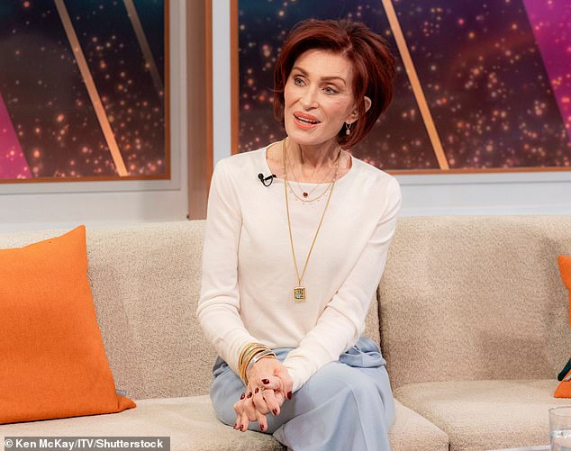 However, her mum Sharon previously admitted that she 'needed to put weight back on' after losing a shocking 42lbs on Ozempic (pictured in November 2023)