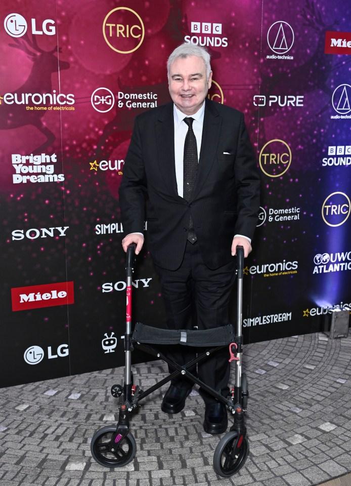 Eamonn Holmes at the 2024 TRIC Christmas lunch.