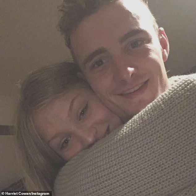 On her Instagram account, Harriet posted snaps of the couple together on New Year's Day in 2021, on a 'date night' in July