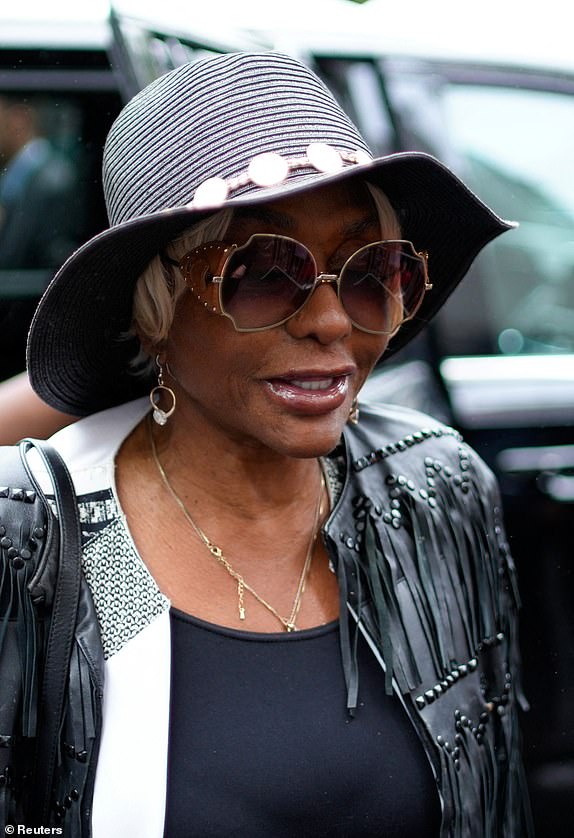 Janice Combs, mother of Sean "Diddy" Combs, arrives at court for Sean "Diddy" Combs sex trafficking and racketeering conspiracy trial at U.S. court in Manhattan, in New York City, U.S., May 29, 2025. REUTERS/Eduardo Munoz
