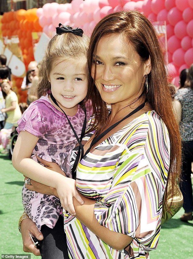 'He’s very matter-of-fact,' Carrere told People, adding 'He knows who he is, and he’s very happy' (Jude and Tia pictured 2009)