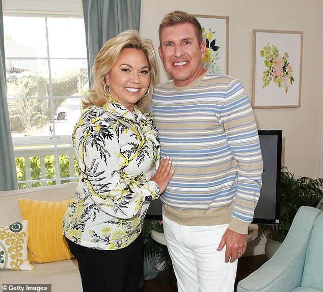 Todd and Julie were found guilty of defrauding banks out of $30 million in 2022; seen in 2018