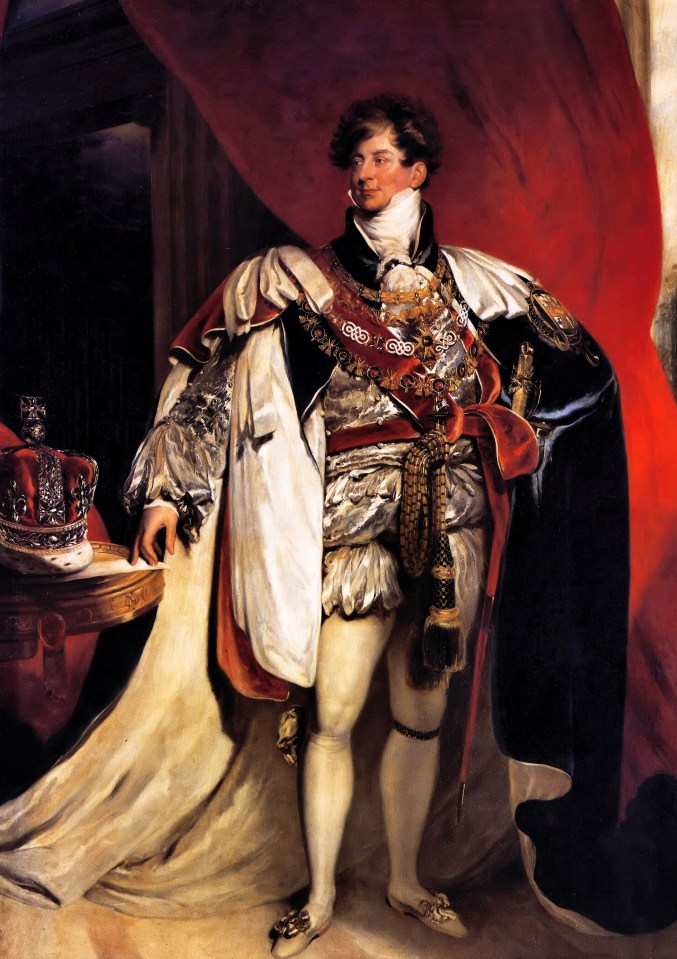 Portrait of George IV as Prince Regent.