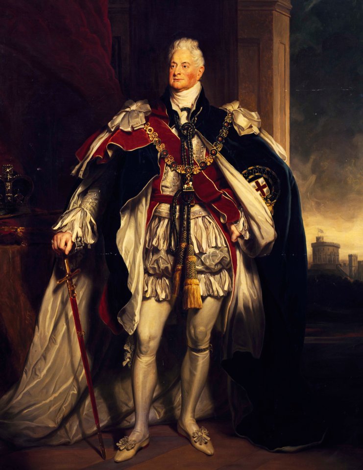 Portrait of William IV, King of the United Kingdom.