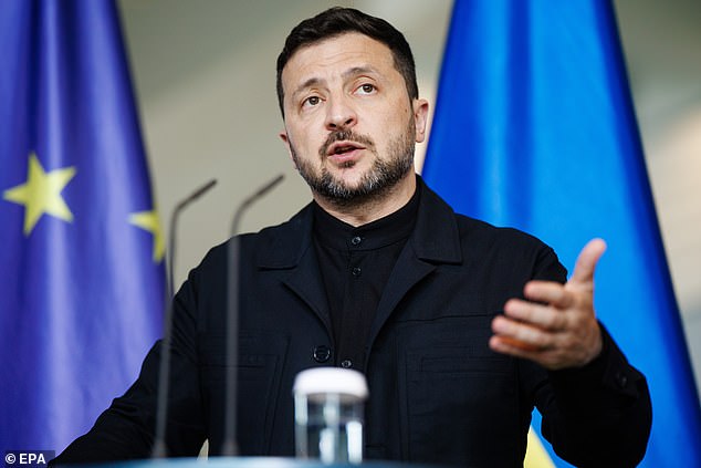The attack also comes as Ukrainian President Volodymyr Zelensky said on Thursday that Russia was engaging in 'yet another deception' by failing to hand over its peace settlement proposal ahead of a potential meeting between Moscow and Kyiv