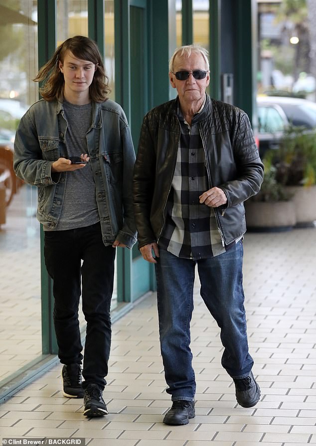Chance and Paul pictured in 2019: The aspiring musician lives with his famous dad at his $3.5 million mansion in Venice Beach