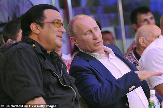 Seagal has had a long-time and well-documented friendship with Vladimir Putin