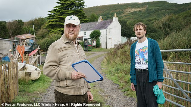 Tim Key as Charles Heath and Tom Basden as Herb McGwyer
