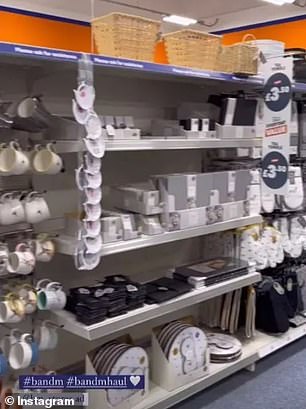 Love Island star Molly-Mae filmed her bargain finds in B&M