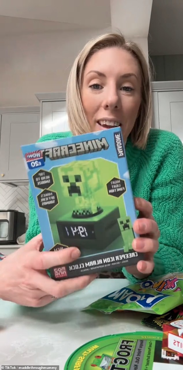 Influencers have been showing off their B&M hauls and marvelling at what they've found. Pictured is Daisy (@muddlethroughmummy)