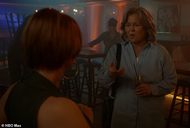 Miranda and Mary hit it off at the bar, and Mary proceeds to flirt with Miranda, telling her, 'You are so pretty' before brazenly letting her know that she has a 'hotel room'