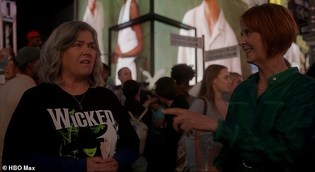 Miranda later tells Carrie that the nun is 'in love' with her, and continues to text her trying to meet up. Miranda says she feels 'mean' for not texting back, but eventually goes to meet Mary in Times Square