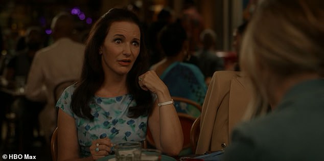 She tells them that her romantic interest Aiden (John Corbett) wanted no communication while he is away in Virginia handling family issues, after telling her he needed a five-year break so he could focus on raising his son
