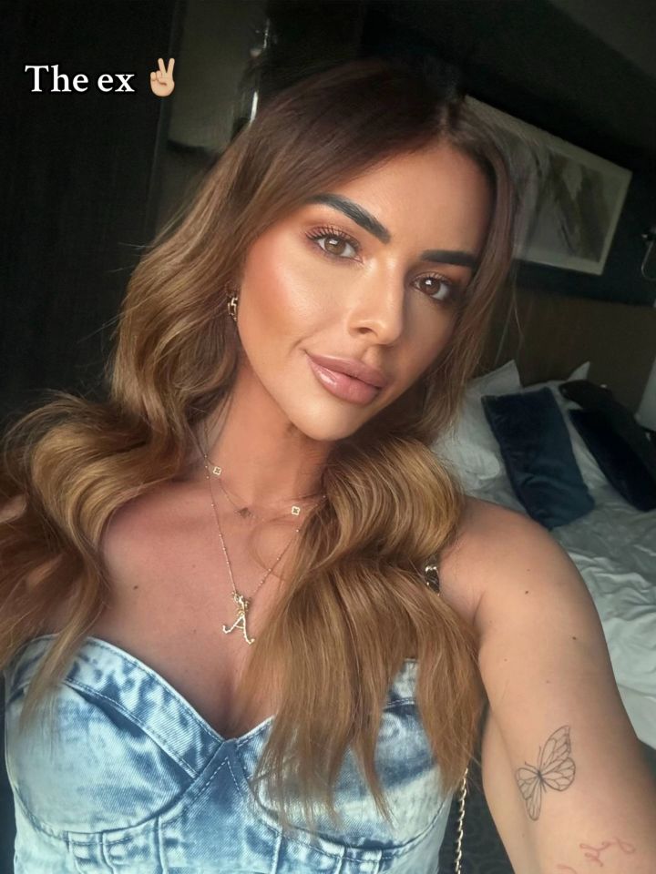 Amy Salmon, after weight loss and beauty treatments.
