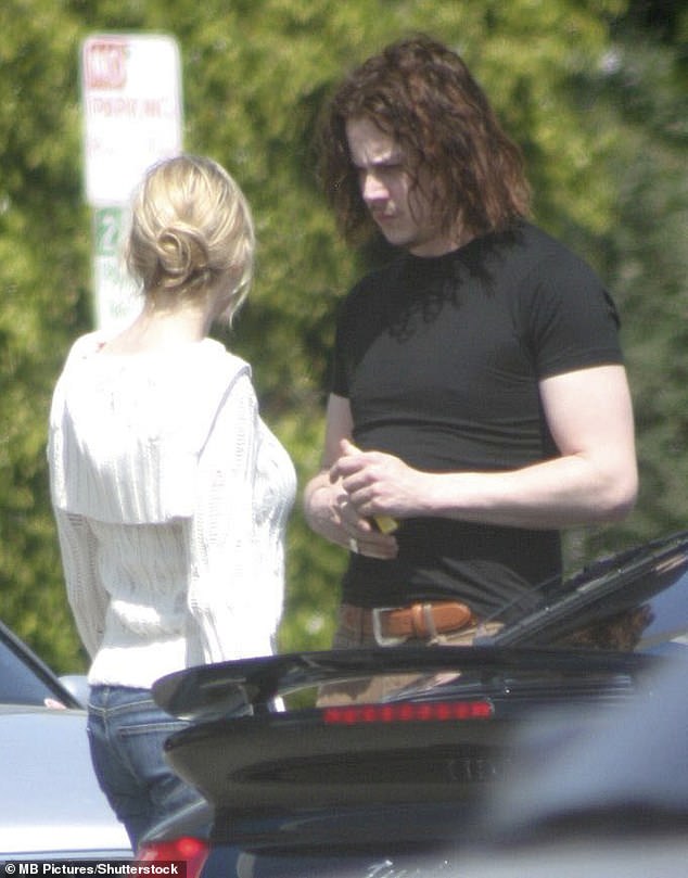 Younger man: Her fateful meeting with rocker Jack White, who is six years her junior, led to them dating for a year and a half