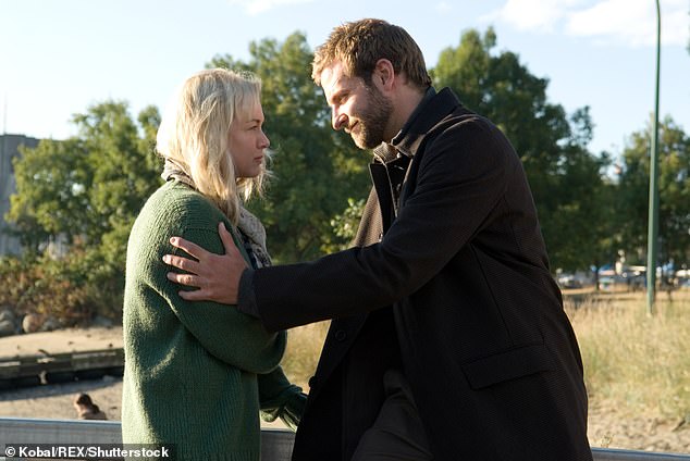 Sweet: Like most of her high-profile relationships, the Judy star fell hard for another handsome co-star (seen in 2009)
