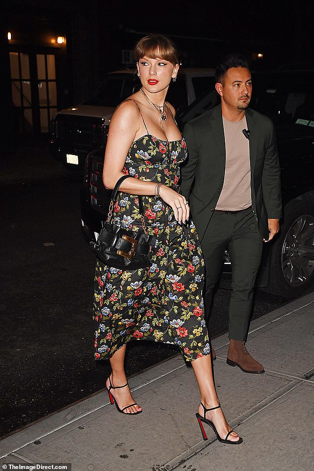 The hitmaker wore Christian Louboutin heels for the occasion