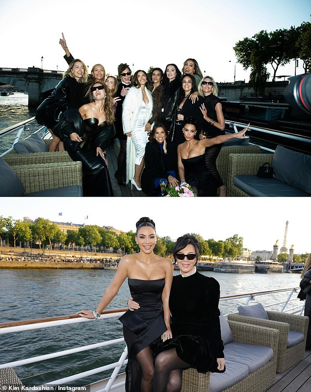 Sanchez's lavish bachelorette took place earlier this month in Paris, where she was joined by gal pals Kim Kardashian, Katy Perry, Eva Longoria, and others