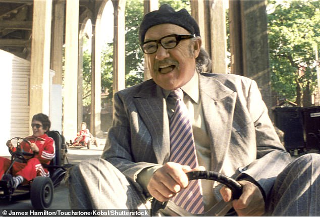 The star's friend revealed Hackman had taken his revenge after a driver bumped him after shouting abuse (pictured 2001 in The Royal Tenenbaums)
